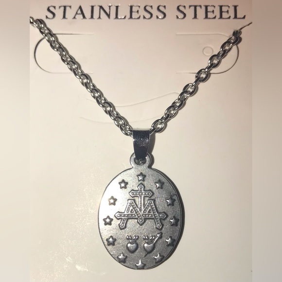 Our Lady of Graces Virgin Mary Miraculous Medal Devotion Sacred Catholic Pendant - Picture 16 of 16